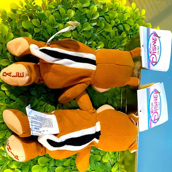 DISNEY EXCLUSIVE NWT VTG 90s CHIP & DALE COLLECTIBLE RETIRED BEAN BAG PLUSH PAIR - Picture 12 of 13